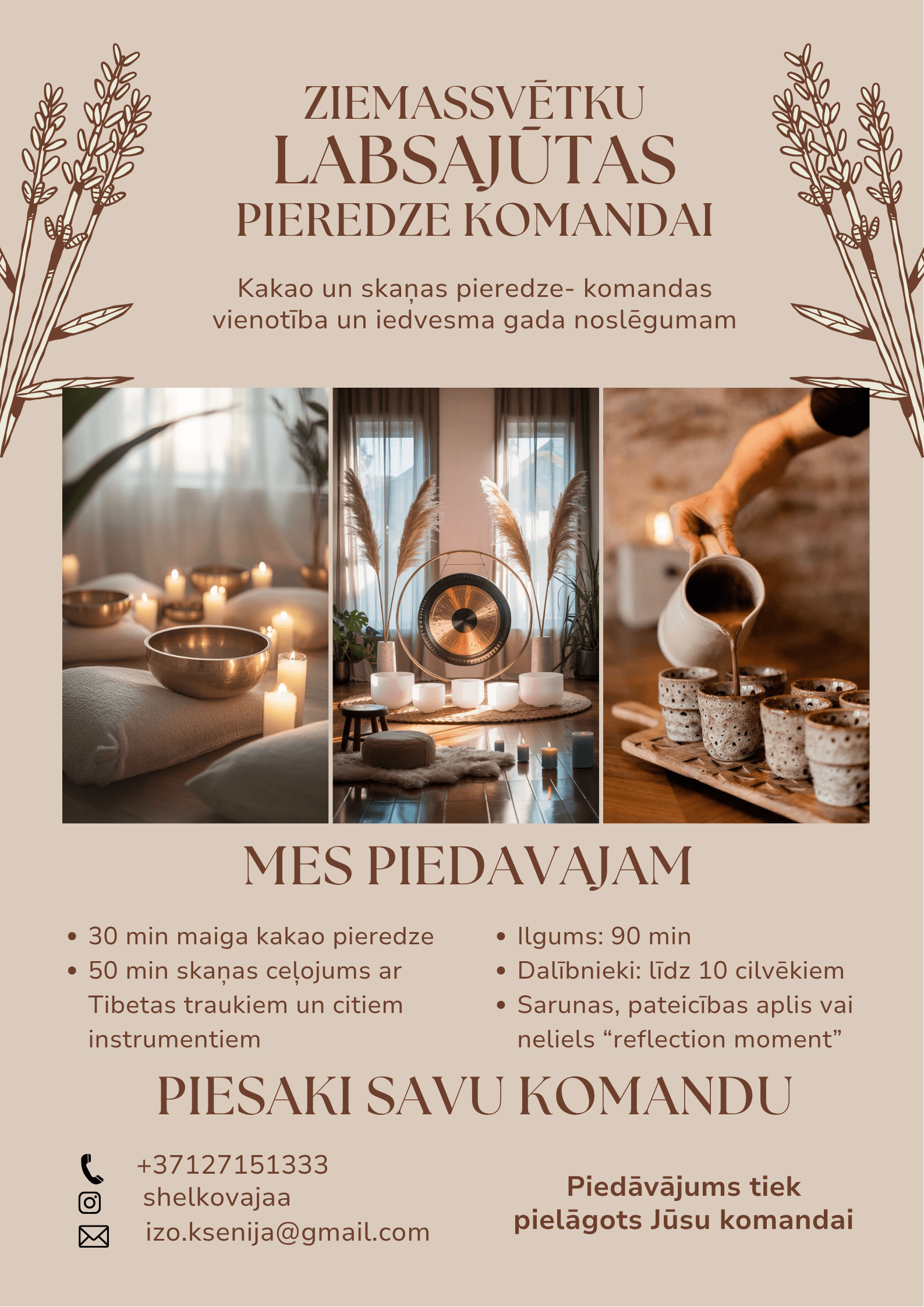 LABSAJŪTAS PIEREDZE KOMANDAI