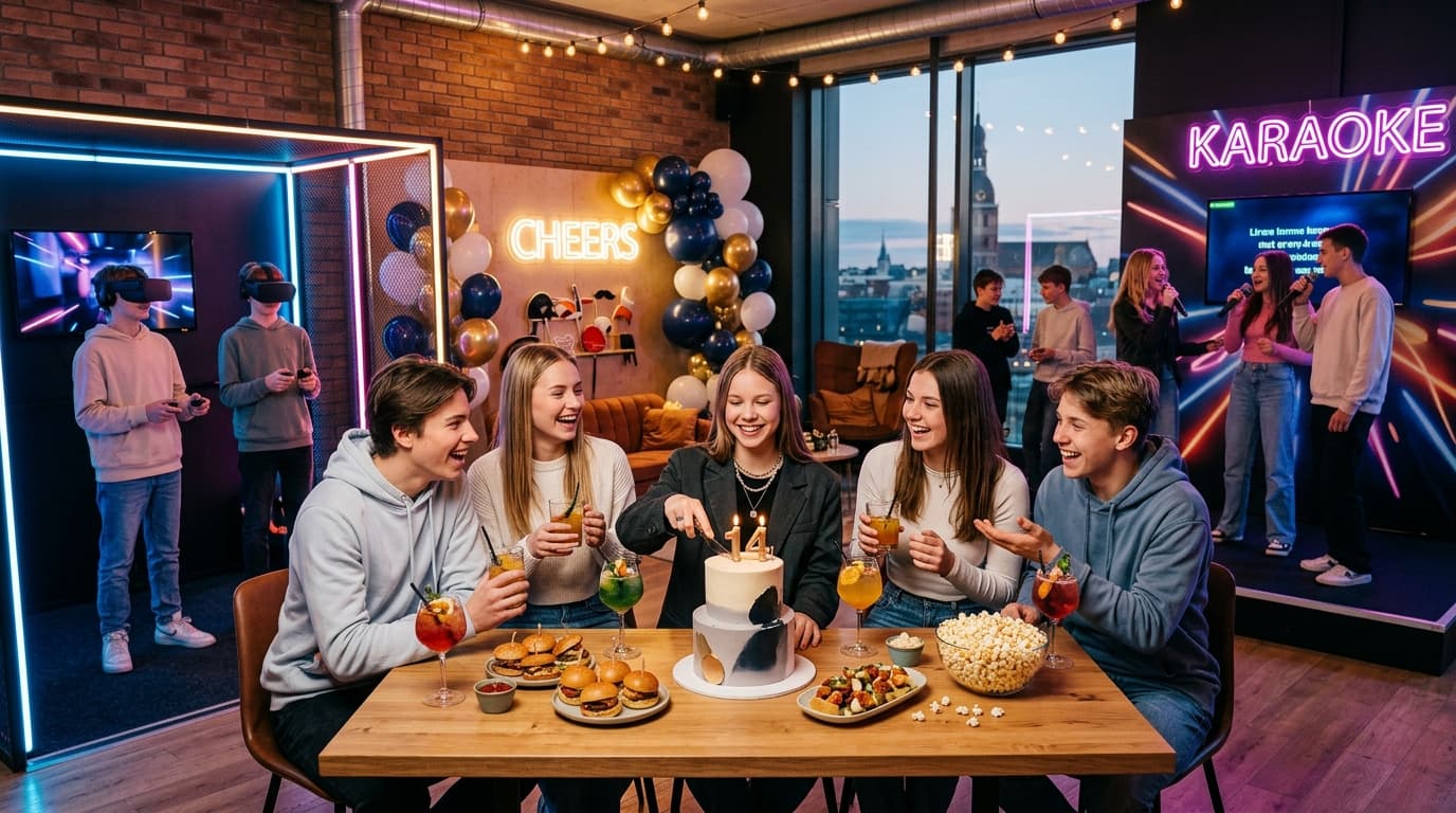 Teen birthday party ideas in Riga Latvia