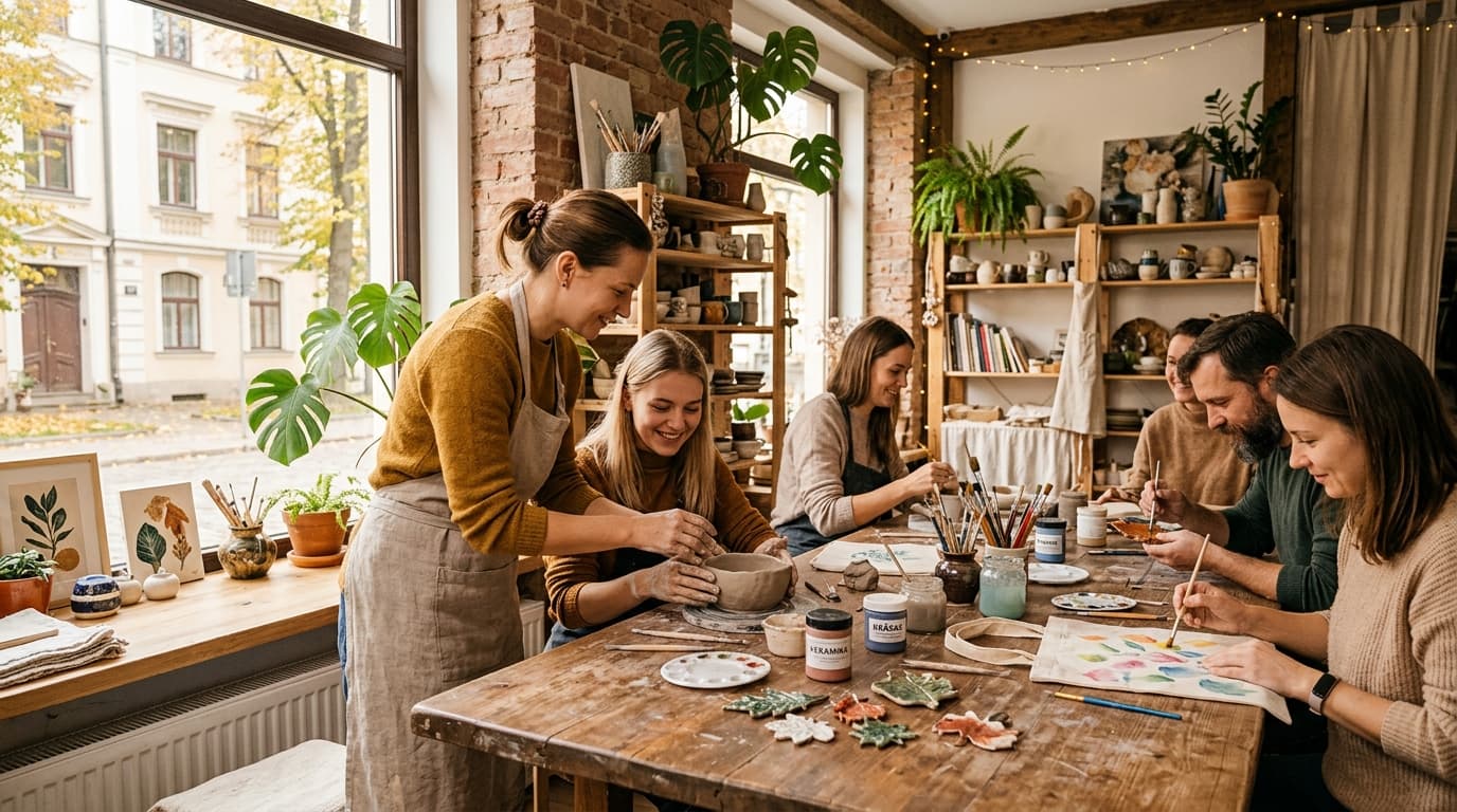 Creative workshop in Riga for kids and adults