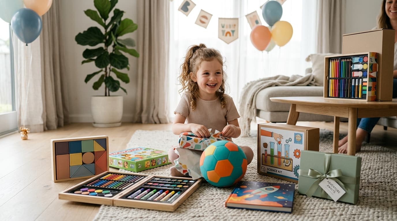 Birthday gift ideas for children aged 5 to 8
