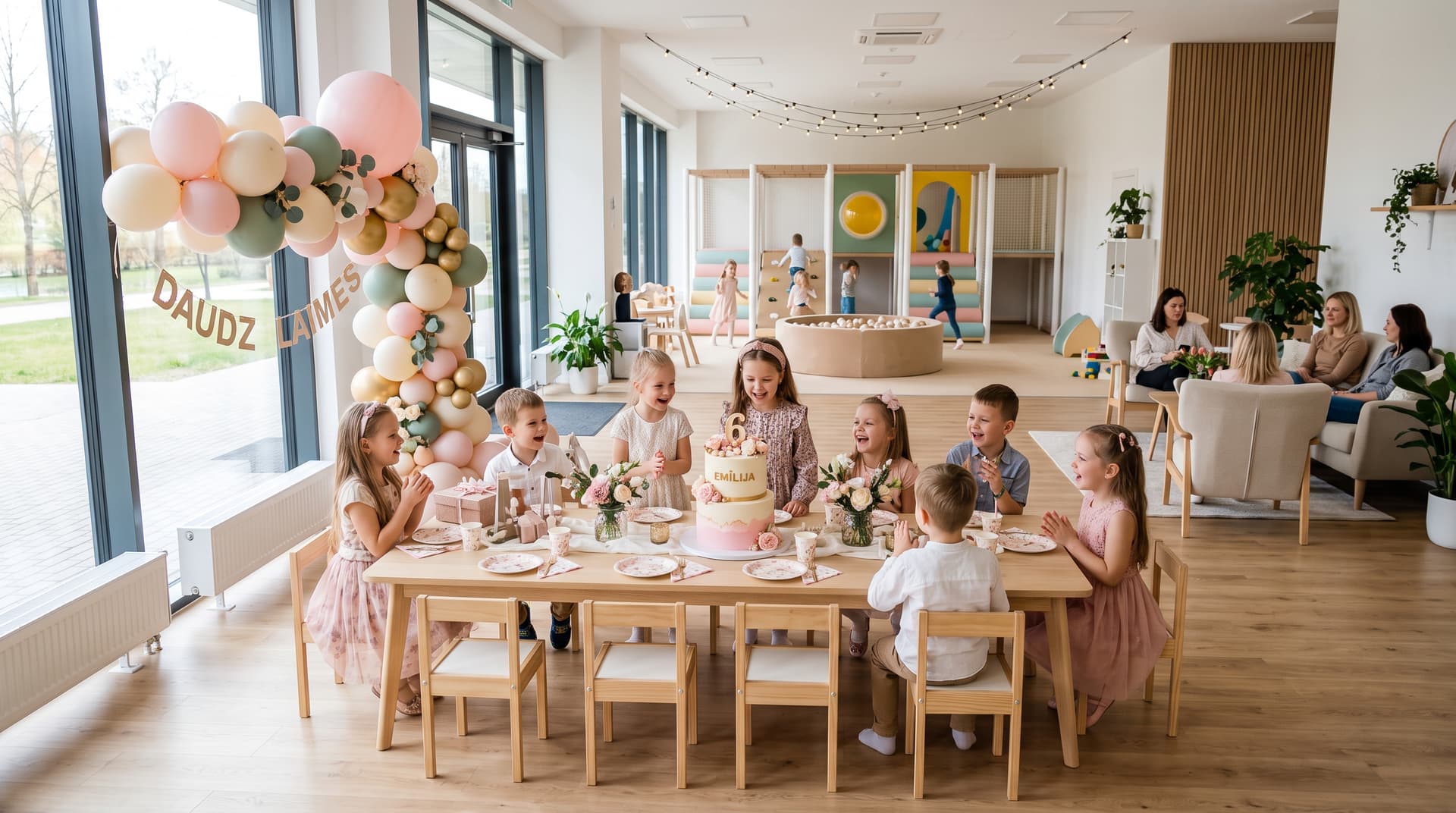 Kids birthday party venue in Riga